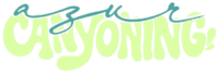 logo azur canyoning droit bleu vert trans