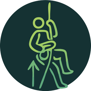 picto montée en rappel