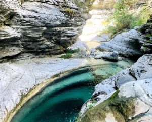 canyoning dans le ruisseau d audin